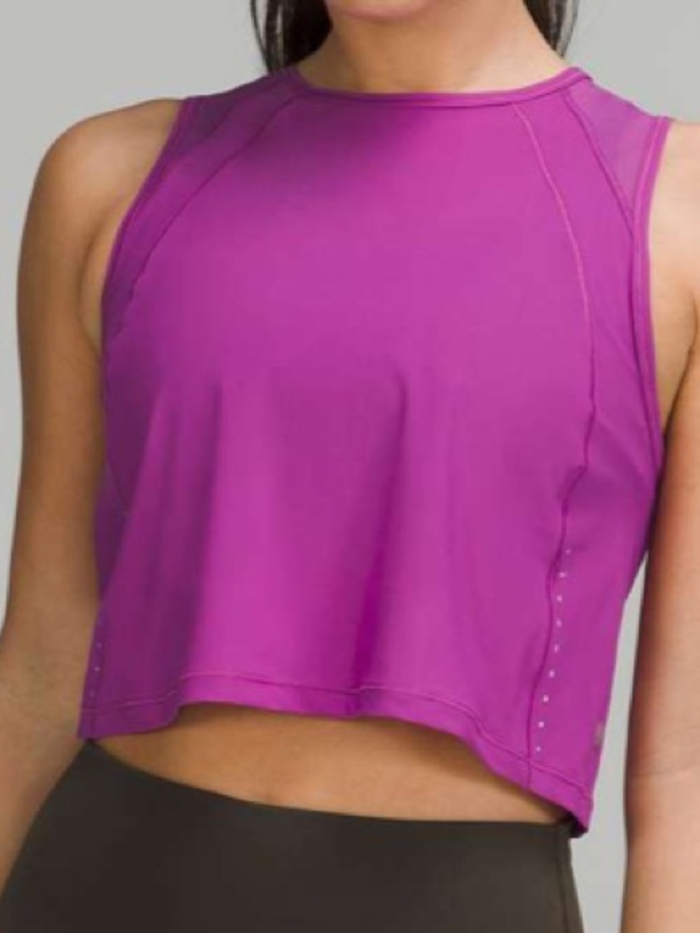 Lululemon Sculpt Cropped Tank Top
Vivid Plum - Picture 3 of 6